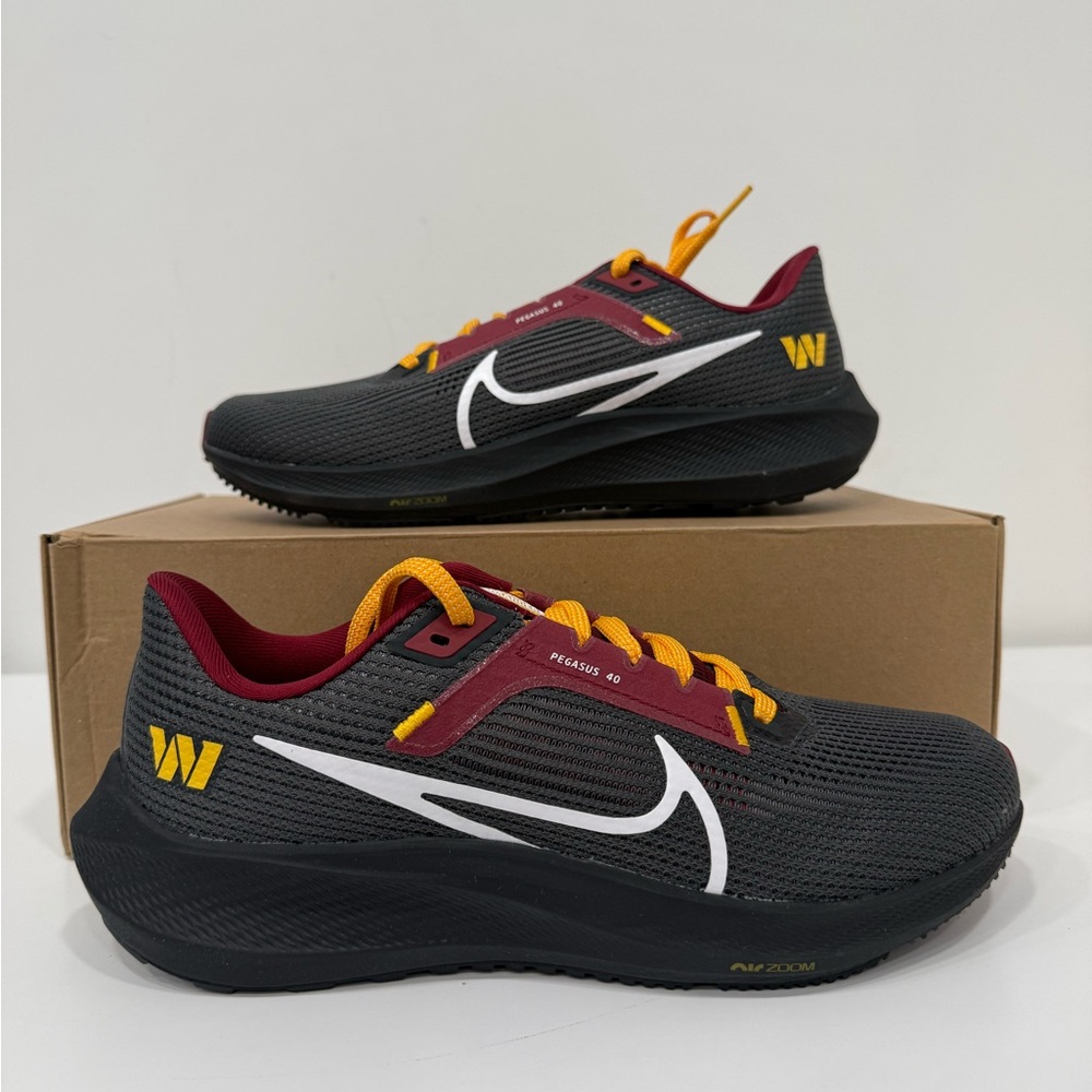 Nike NFL x Air Zoom Pegasus 40 Washington Commanders DZ6009-001 Sneakers Men 7